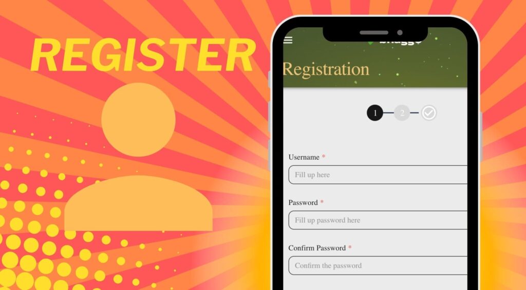 How to register account at Bhaggo Application