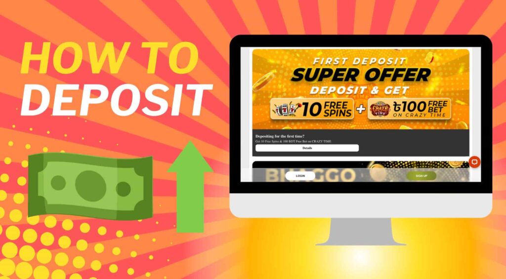 How to Deposit money at Bhaggo gambling site